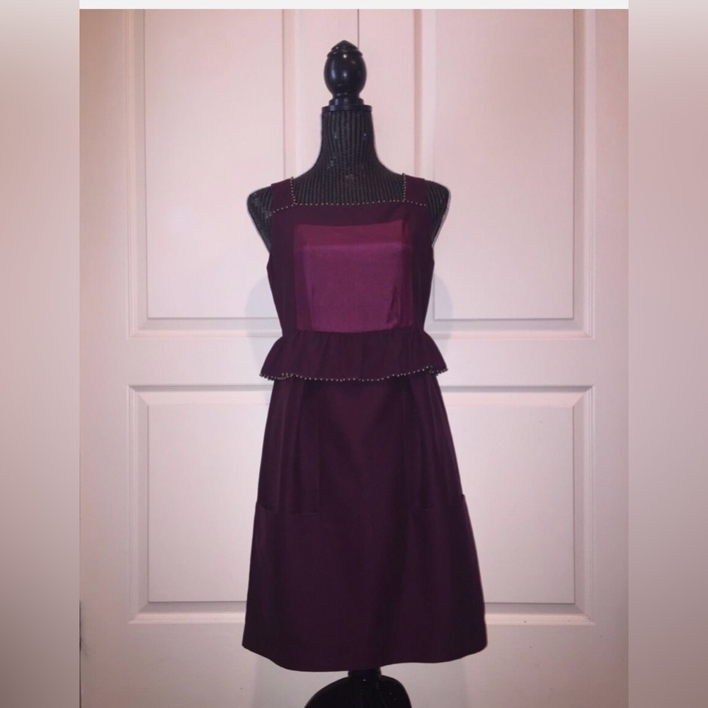 See By Chloe Purple Peplum Dress - Picture 7 of 7